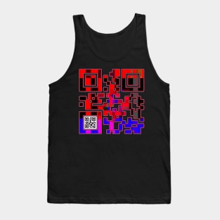 Desire QR Code Tank Top